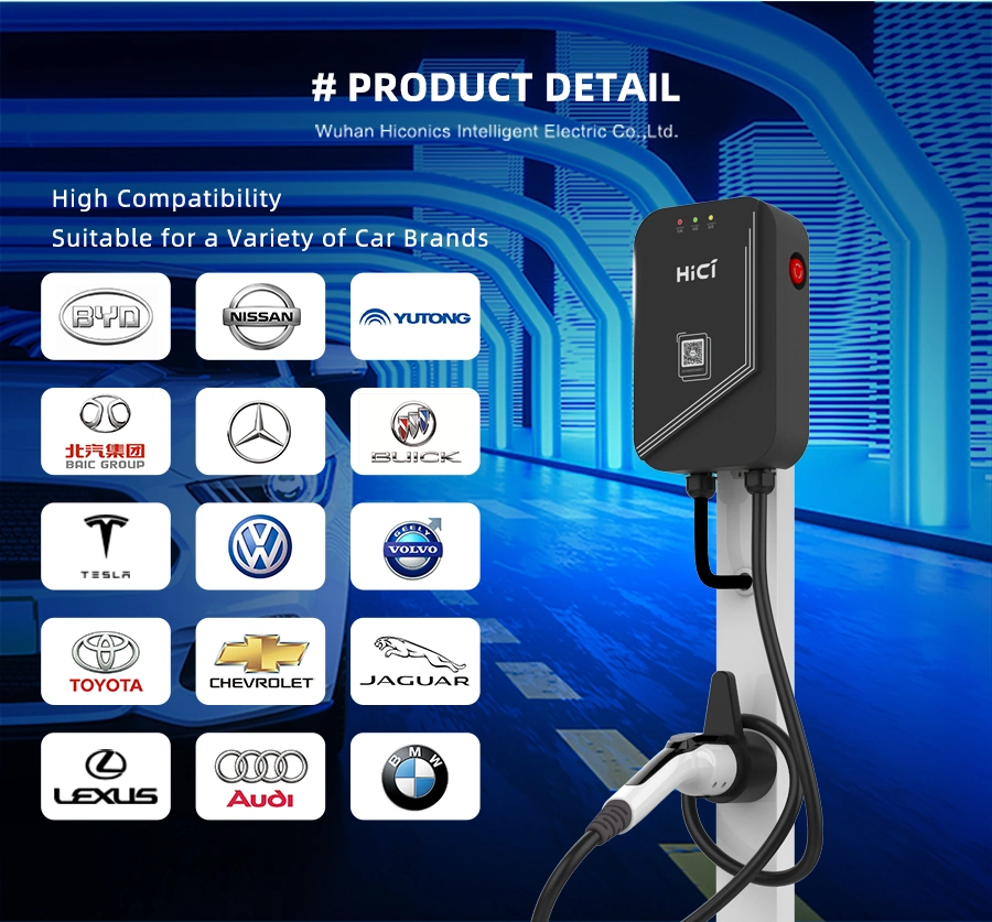 AC 7kw EV Charger Wallbox Type 2 Plug CE