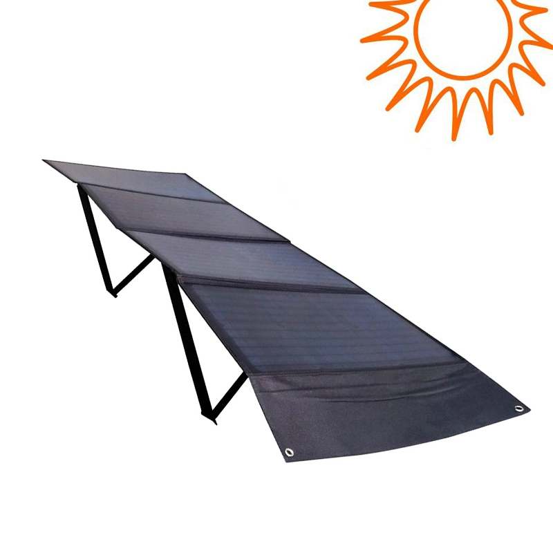 100W Foldable Portable Solar Charger with USB Output