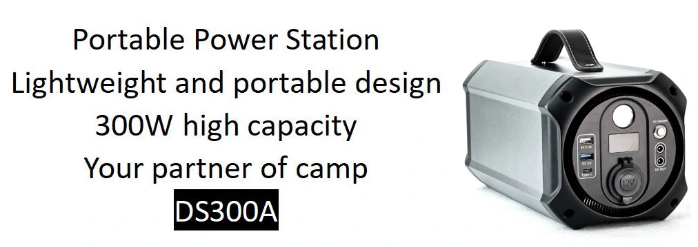 Camping Emergency Solar Energy Systems 100V~240V 300W 600W Power Backup Portable Power Station